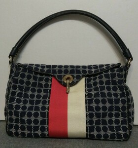 kate spade kate spade NEW YORK ケイトスペード ショルダー ショルダーバッグ ワンショルダー 総柄 紺×グレー×白×赤