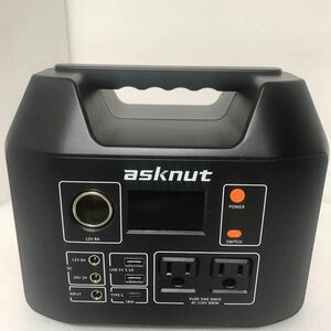 【ジャンク】asknutポータブル電源 R300容量 300W 407Wh家庭用蓄電池 