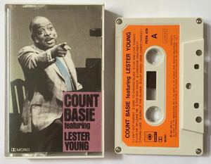 カウント・ベイシー Count Basie featuring Lester Young カセット 国内盤 THE GREAT JAZZ COLLECTION CBSソニー