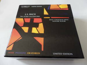 10CDBox/鈴木雅明 -バッハ.コレギウム.ジャパン/J.S.Bach:The Sacred Masterworks- Masaaki Suzuki/野々下由香里/緋田芳江/櫻田亮/浦野智行