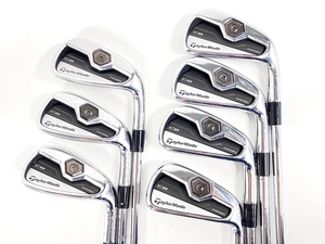 TaylorMade CB 4・5・6・7・8・9・P アイアン 7本 セット ゴルフ クラブ スポーツ 趣味 中古 F8791280