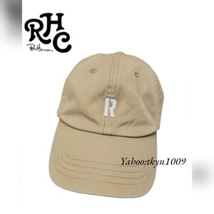RHC RON HERMAN ロンハーマン R 刺繍ロゴ Logo キャップ 帽子 cap ユニセックス