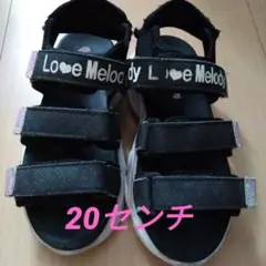 Love Melody　黒　20㌢　ストラップあり　5月末まで