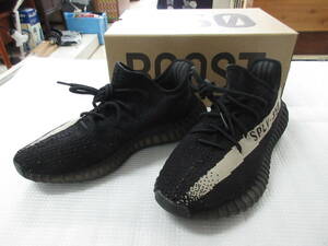 adidas YEEZY BOOST 350 V2 OREO 27.5㎝ イージーブースト オレオ BY1604 中古現状 アディダス