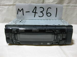M-4361　Clarion　クラリオン　DXZ575USB　MP3　AUX　フロント USB　1Dサイズ　CDデッキ　故障品