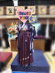 袴セット　小学校卒業式　女の子　１６０　キャサリンコテージ　髪飾り付き