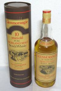 【未開栓、元箱付き】GLENMORANGIE / グレンモーレンジ　10年　1000ml　1L　旧ボトル　シングルハイランド　モルト　スコッチウイスキー