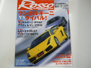 ROSSO/2004-1/ランボルギーニvsライバル!?