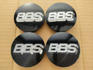 絶版品 BBS JAPAN 正規品 センターキャップオーナメント 56.24.055 ブラック、シルバー 直径約70mm リング有り 4枚 RS RG などに