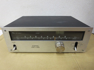 S2210 ジャンク PIONEER パイオニア TX-6300 AM/FM ステレオチューナー 通電確認済 現状渡し