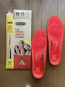 KEEN FOOT BED ANATOMIC FIT HIGH ARCH K-30 未使用品 メンズハイアーチ 中敷き インソール