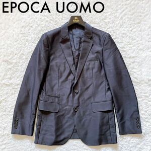 EPOCA UOMO エポカ ウォモ テーラードジャケット ブラック メンズ 48 O22328-131