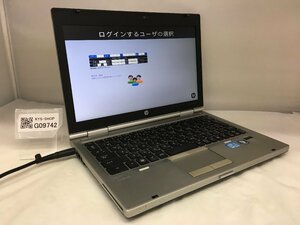 ジャンク/ HP EliteBook 2560p Corei5-2世代 メモリ4GB ストレージ無し 【G09742】