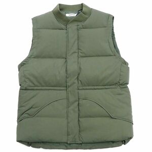 A04145 新品 21AW nonnative/ダウンベスト 【サイズ：2】 オリーブ NN-V3901 HIKER DOWN VEST C/N TYPEWRITER ノンネイティブ