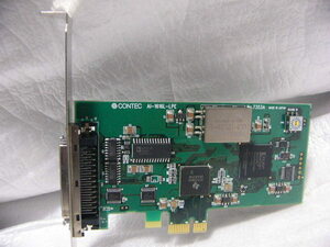 ★動作保証★ CONTEC AI-1616L-LPE AD変換/アナログ入力 Low Profile PCI Express ボード 16ch(16bit 100ks/s) / 1ch カウンタ