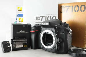 ★S数7223 超美品★ NIKON ニコン D7100 ボディ 元箱 付属品満載 ★清潔感溢れる綺麗な外観! カビ・クモリなし! 細かく動作確認済!