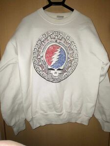 希少レアGrateful Dead グレイトフル・デッドスウェット トレーナー 90s USEDビンテージ ヴィンテージ hanes旧タグ古着