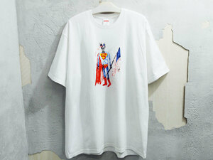 美品 XL Supreme Skeleton Tee Tシャツ スケルトン ドクロ スーパーマン Joe Roberts 白 ホワイト White シュプリーム FT