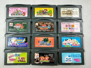 ♪【中古】Nintendo GAME BOY ADVANCE ソフト 12本 まとめ 任天堂 ゲームボーイアドバンス カセット 動作未確認 ＠送料370円(4)