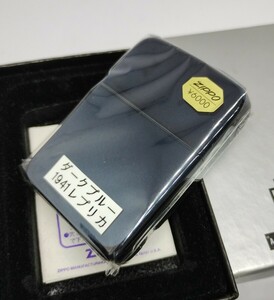 新品 ZIPPO 1941レプリカ 2001年 ダークブルー 復刻初年度モデル