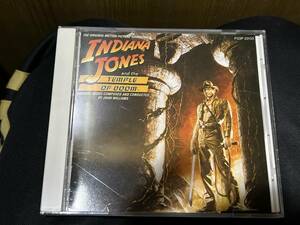 CD（サントラ）／ハリソン・フォード主演「インディ・ジョーンズ　魔宮の伝説」音楽：ジョン・ウィリアムス　’84年盤／帯なし