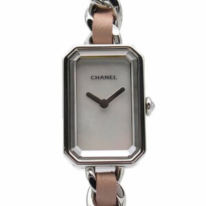 シャネル プルミエール ロック ブランドオフ CHANEL ステンレススチール 腕時計 SS/革 中古 レディース
