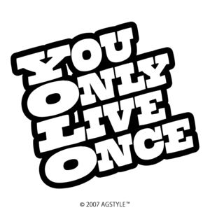 ゆうパケット送料無料 YOLO YOU ONLY LIVE ONCE カッティング ステッカー CX3 CX30 MX30 CX5 CX60 フレア MAZDA オーナー様におすすめ