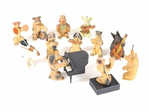 動物たちのオーケストラ 郷土玩具 民芸 伝統工芸 風俗人形 置物