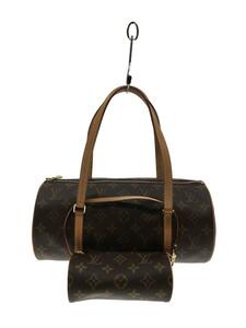 LOUIS VUITTON◆パピヨン30_モノグラム_BRW/PVC/ブラウン/モノグラム/総柄