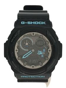 CASIO◆クォーツ腕時計・G-SHOCK/デジアナ/ブラック/黒/GA-300BA/アクセサリー/ジーショック