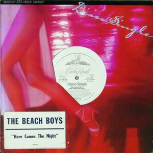 ◆THE BEACH BOYS/HERE COMES THE NIGHT (US 12 Promo)