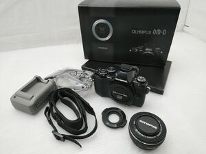1円 OLYMPUS OM-D E-M10 レンズセット ミラーレス一眼レフカメラ T012879