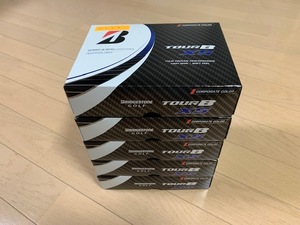 5ダース【1円スタート！最落なし 誤球なし】TOUR B XS コーポレートカラー （ホワイト） 2022年モデル 5ダース