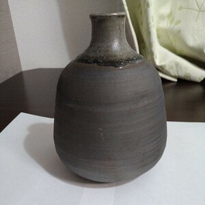 【中古品】越前幡山　壺　花瓶