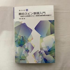 数学の杜5 群のスピン表現入門　古本　初版　数学書房　平井武