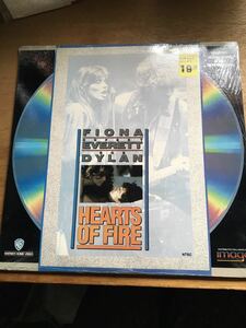 ボブ・ディラン HEARTS OF FIRE. US盤 レーザーディスク　フィオナ、Bob Dylan