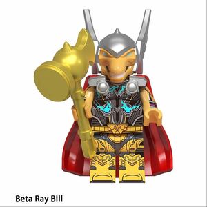 ソー　ベータ・レイ・ビル　マーベル　アベンジャーズ　1体　ミニフィグ ブロック LEGO レゴ　互換 ミニフィギュア el