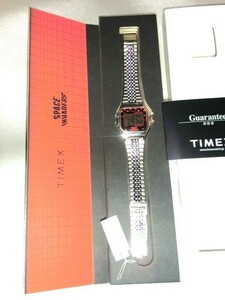 TIMEX80 スペースインベーダー シルバー タイメックス 金属製 タイトー 腕時計