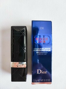Christian Dior ROUGE DIOR 236 未使用 送料無料 ディオール ルージュ 口紅 DIOR リップ コレクション 化粧品 クリスチャンディオール(032)