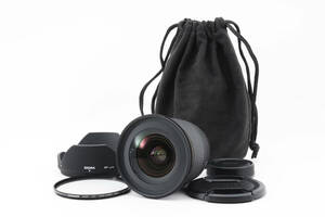 【SIAL-04】Sigma 20mm f/1.8 EX DG シグマ レンズ オートフォーカス Nikon ニコン AFマウント