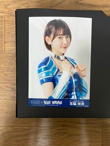 HKT48 宮脇咲良 写真 VILLAGE VANGUARD AKB シュートサイン 1種