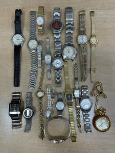 【7327】ジャンク品 時計まとめ売り 約850g SEIKO CITIZEN など 中古品 現状品 部品取り