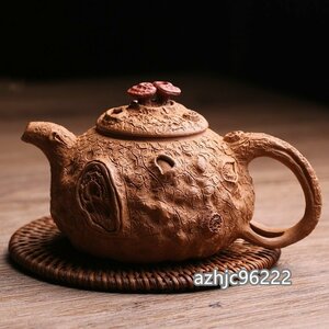 超人気☆職人手作り 陶器 煎茶道具 茶壺 茶壷 急須 常滑焼 茶器 茶道具 容量：290ML