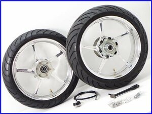 ★ 《W4》良品♪V-MAX ゲイルスピード Type-C アルミ鍛造ホイール 前後set♪ショートスタンド/メーターギア/フェンダーカラー♪