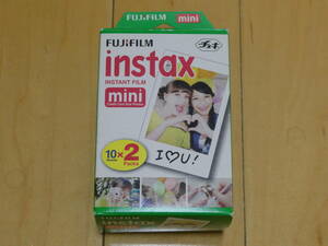 instax mini チェキ チェキフィルム 10Sheets x2 合計20枚 富士フィルム FUJIFILM 期限切れ