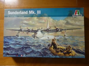 希少・未組立／1/72　サンダーランド　Mk.Ⅲ　1箱／イタレリ　Sunderland Mk.3 ITALERI 