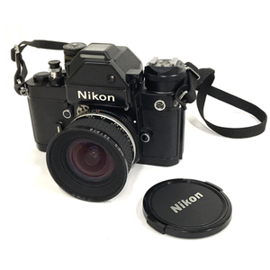 1円 Nikon F2 NIKKOR 20mm 1:2.8 一眼レフ フィルムカメラ マニュアルフォーカス