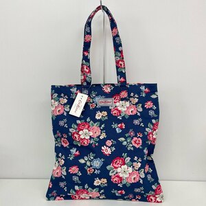 １円～　A-9　60　未使用品　Cath Kidson キャスキッドソン　エコバッグ　トートバッグ　ネイビー　フラワー　花柄　