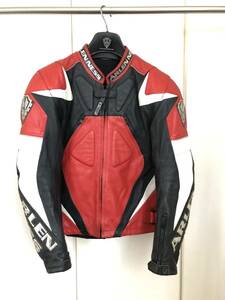 ARLEN NESSアレンネス レーシングレザージャケット 正規品 Lサイズ 赤白黒（美品）