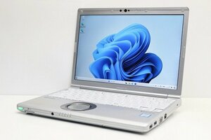 1円スタート ノートパソコン Windows11 Panasonic レッツノート CF-SV7 メモリ8GB 第8世代 Core i5 SSD256GB Windows10 12.1 カメラ